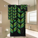 Search for neon green bath towels Black