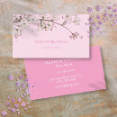 Search for blossom business cards Aesthetician