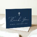 Search for boy baptism thank you cards Cross