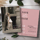 Search for dusty rose save the dates Elegant