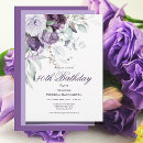 Search for floral 40th birthday invitations Forty