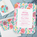 Search for feminine bridal shower invitations Modern