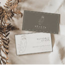Search for neutral business cards Hair stylist