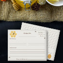 Search for bee recipe cards For her