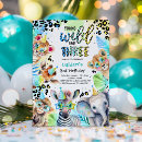 Search for young wild three boy invitations Party animals