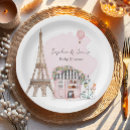 Search for paris paper plates French party