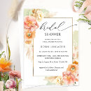 Search for cream bridal shower invitations Watercolor floral