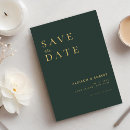 Search for emerald green save the dates Non photo