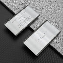 Search for silver brushed business cards Stainless