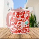 Search for love romance mugs Hearts