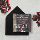 Search for vampire wedding invitations Couple