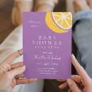 Search for lemon lavender invitations Citrus