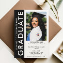 Search for bachelors degree invitations Black and white