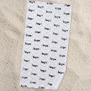 Search for logo beach towels Pattern