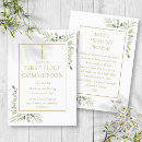 Search for rustic first communion invitations Christian