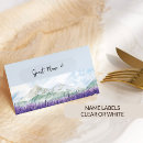 Search for place card stickers Bride