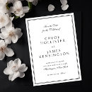 Search for black tie save the dates Traditional