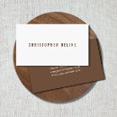 Search for brown business cards Modern