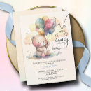 Search for butterfly bear invitations We can bearly wait