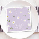 Search for white daisy napkins Summer
