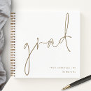Search for graduation guest books Minimalist