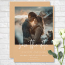 Search for peach save the dates Minimalist