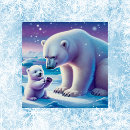 Search for cute polar bear art posters Cub