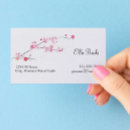 Search for cherry business cards Girly