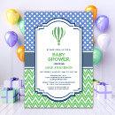 Search for blue green chevron baby shower invitations Stripes
