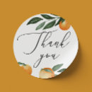 Search for citrus wedding stickers Rustic