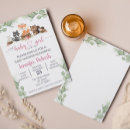Search for pink woodland baby shower invitations For kids