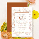 Search for art bridal shower invitations Boho