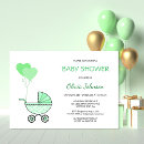 Search for green stroller invitations Pram