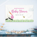 Search for girl baby shower banners Rustic