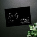 Search for plain birthday invitations Chic