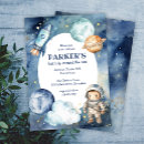 Search for galaxy birthday invitations Astronaut