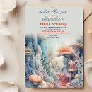 Search for sea life invitations Summer