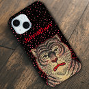 Search for red tiger iphone cases Black