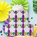 Search for gold fleur de lis wrapping paper Green