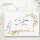 Search for wildflowers bridal shower invitations Vintage pressed flowers