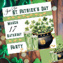 Search for st patricks day invitations Green and gold