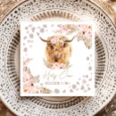Search for highland cow napkins Farm animals