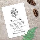 Search for black and white botanical cards In loving memory