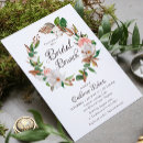 Search for rustic winter bridal shower invitations Foliage