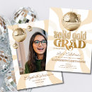 Search for retro graduation announcement cards Gold