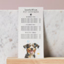 Search for pets rack cards Animal care
