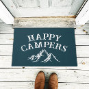 Search for happy camper doormats Camping