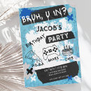 Search for video party invitations Bruh