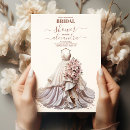 Search for dress bridal shower invitations Botanical foliage modern romantic