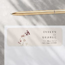 Search for whimsical floral return address labels Wildflower
